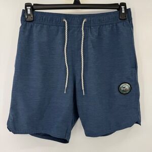 Vissla Board Shorts Men Medium Blue Ecolastic Coconut Recycled Surf M136SSSE